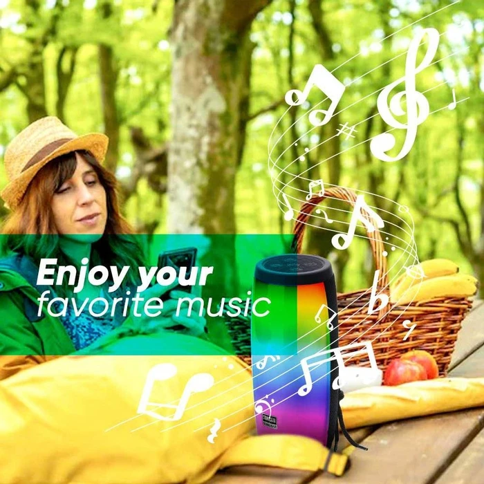 Φορητό Ηχείο Bluetooth Sonic Gear BT5.3 RGB Wireless With FM SONICGO 6