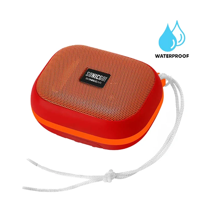 Φορητό Ηχείο Bluetooth Sonicgear Portable Bt5.3 Waterproof Sonicgo! 101 Aqua Red
