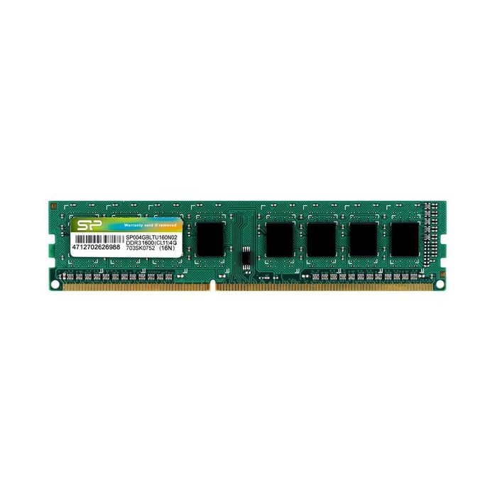 Μνήμη RAM Σταθερού DDR3 4GB Silicon Power 1600MHz PC3-12800, 1.5V, 4GB