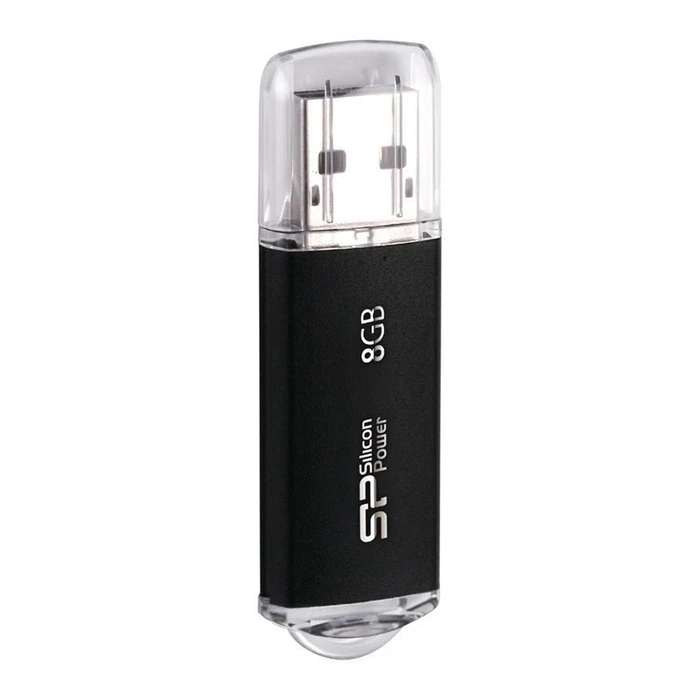 USB Flash 8GB Silicon Power Ultima II-I, USB 2.0, μαύρο