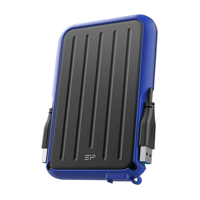 Εξωτερικός Σκληρός Δίσκος 2TB Silicon Power HDD Armor A66, USB 3.2, Blue