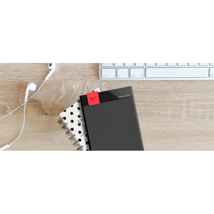 Εξωτερικός Σκληρός Δίσκος 4TB Silicon Power 2,5 Diamond D30 D3L, USB 3.1, Black