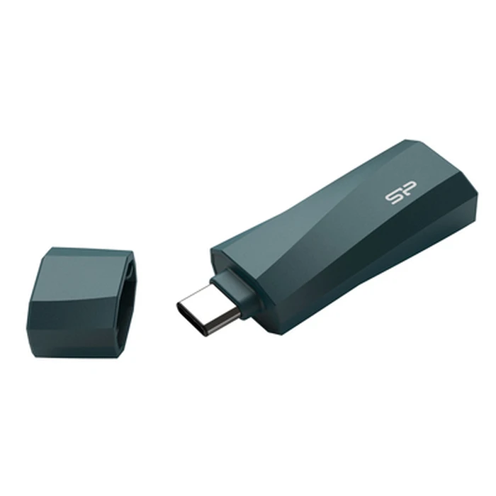 USB Flash 64GB Silicon Power USB-C C07, USB 3.2, μπλε