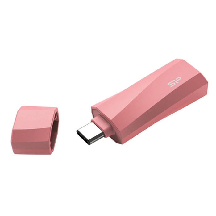 USB Flash 64GB Silicon Power USB-C C07, USB 3.2, ροζ