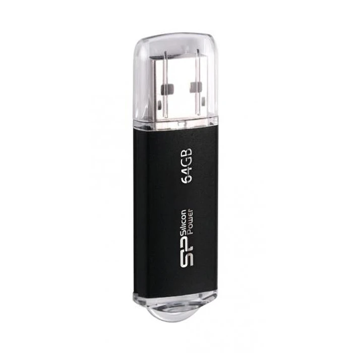 USB Flash 64GB Silicon Power Ultima II-I, USB 2.0, μαύρο