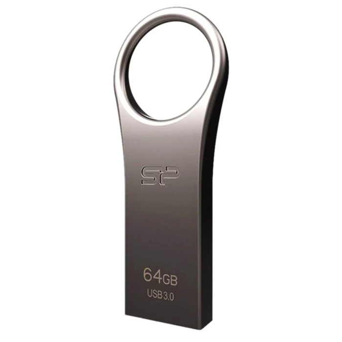 USB Flash 64GB Silicon Power Jewel 80, USB 3.1, Titanium