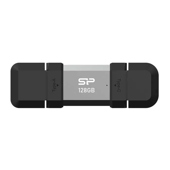 USB Flash 128GB Silicon Power Drive C51, Usb/USB-C, 120Mbps, Ασημί