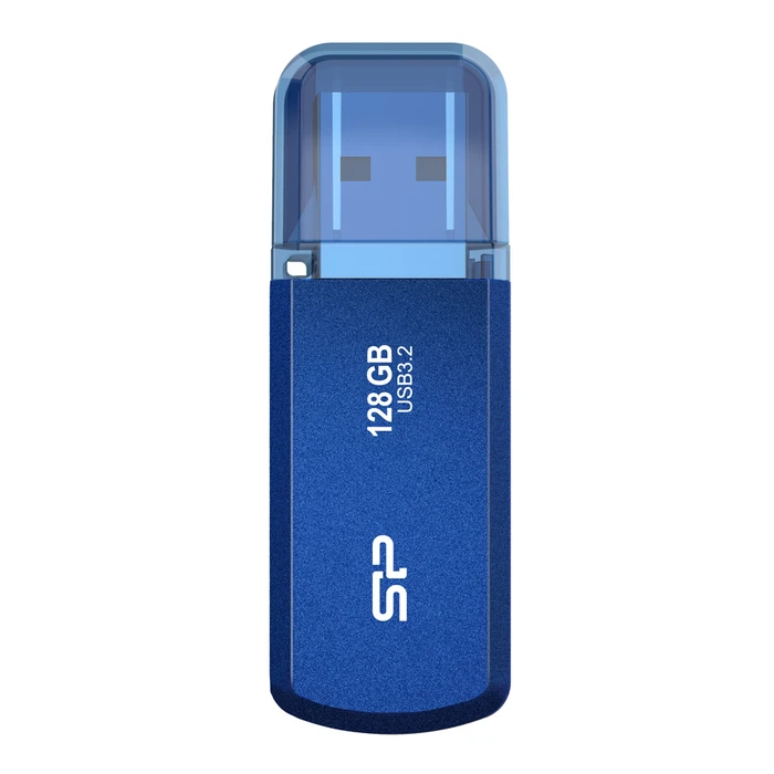 USB Flash 128GB Silicon Power Helios 202, USB 3.2, μπλε