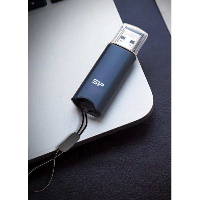USB Flash 256GB Silicon Power Marvel M02, USB 3.2, Μπλε
