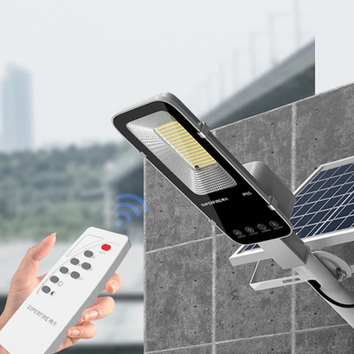 Προβολέας LED Supfire ηλιακός FF5-A, αισθητήρα κίνησης, 63W, 8000K, IP65