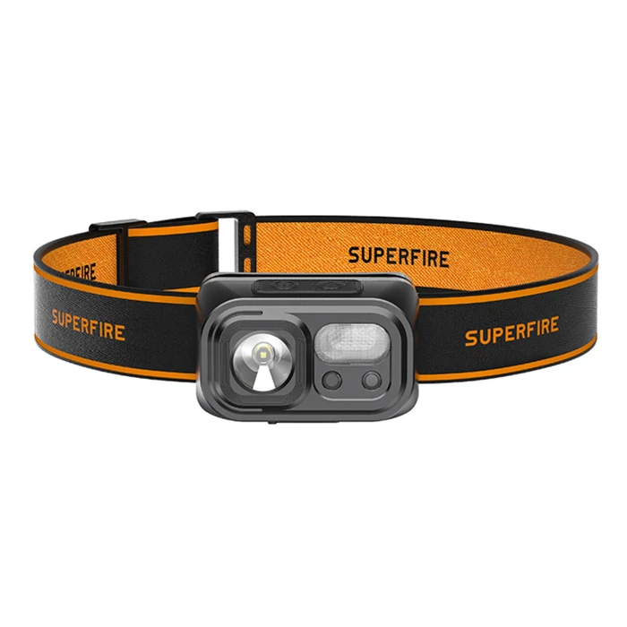 Φακός Κεφαλής Supfire HL23-A με αισθητήρα κίνησης, 2W, 220lm, 1600mAh