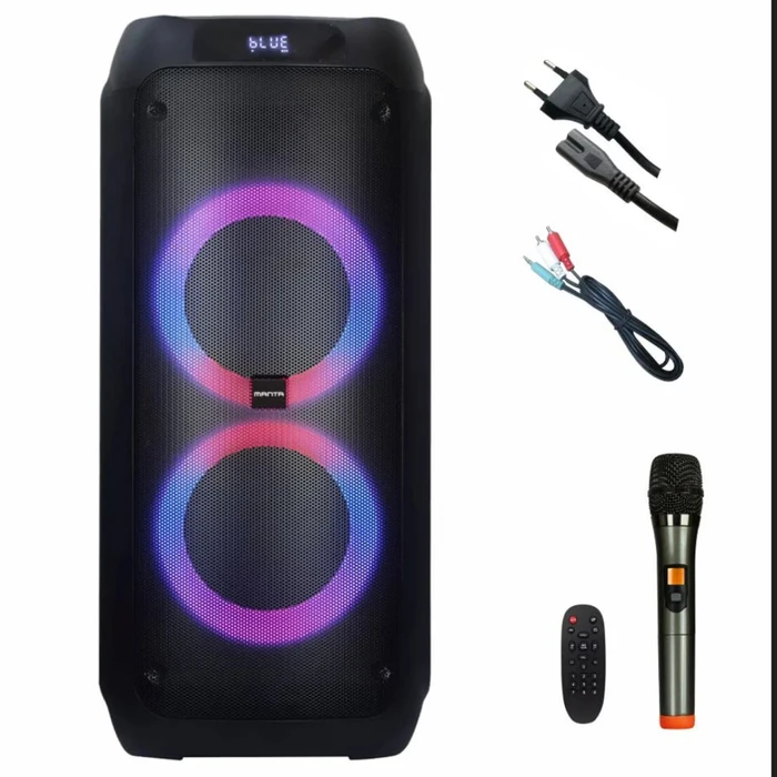 Karaoke Manta PARTY Speaker 2x8' RMS 120W ATTIS