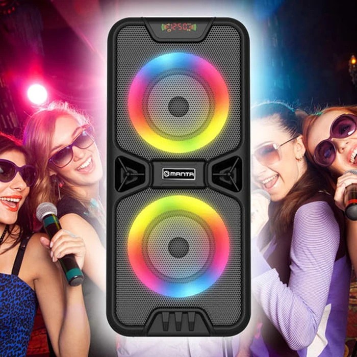 Karaoke Manta Bluetooth KARAOKE RMS 30W With Microphone