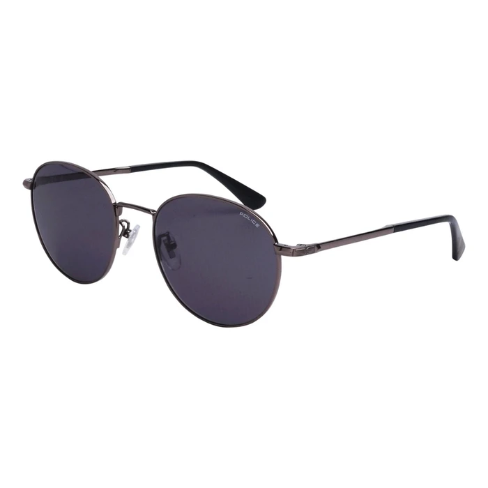POLICE Unisex Sunglasses SPLD94M 530613 — Grey lenses, Metal frame, 53/19/140 mm