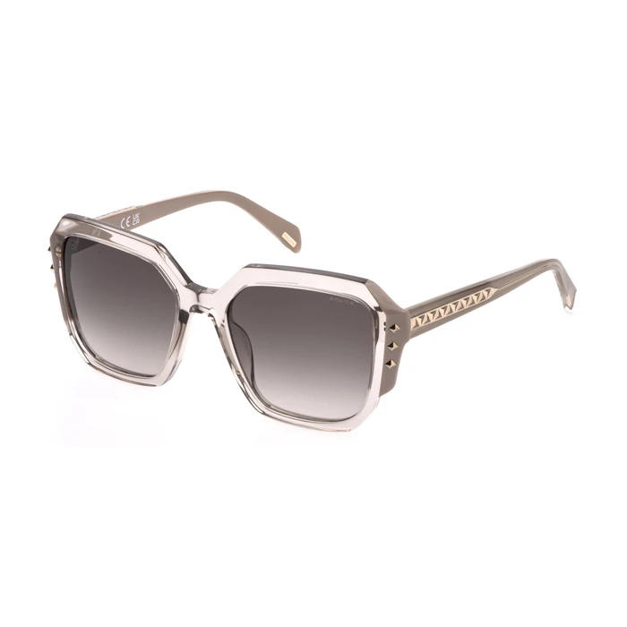 WOMEN Sunglasses Police SPLR23E 07T1 - Grey Acetate Frame, Grey Gradient Lenses (54/19/140)