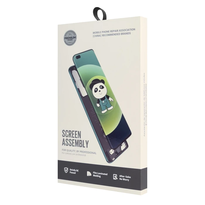 Για Χωρίς High Copy LCD Touch Screen Realme C20/C21, Frame, μαύρη