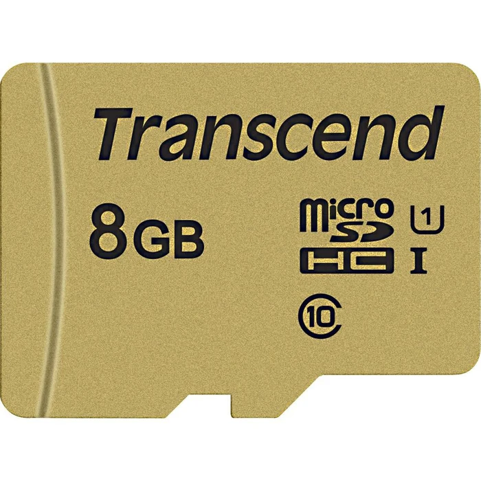 Κάρτα Μνήμης ΜicroSDHC 8GB Transcend Class 10 UHS-I U1 + SD Adapter