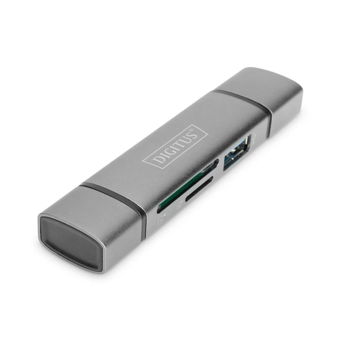 Card Reader Digitus Combo Hub USB-C / USB 3.0