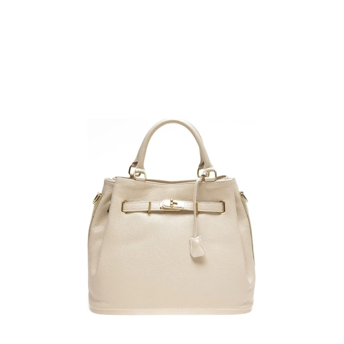 Γυναικεία Τσάντα Anna Luchini Ss22Al1762Bei 36X29X17cm Beige