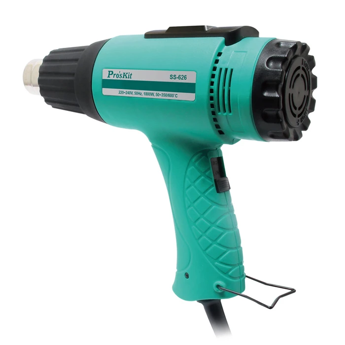 Πιστόλι Θερμού Αέρα Proskit SS-626B με Οθόνη, 1800W, 50~600 °C
