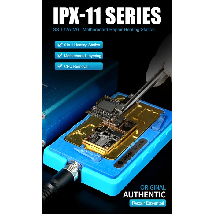 Εργαλεία Κινητών Sunshine Βάση motherboard SS-T12A-M6, iPhone X/11 series, θερμαινόμενη
