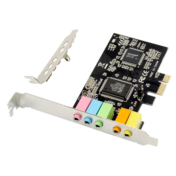 POWERTECH Κάρτα Επέκτασης Ήχου PCIe 2x Channel ST13