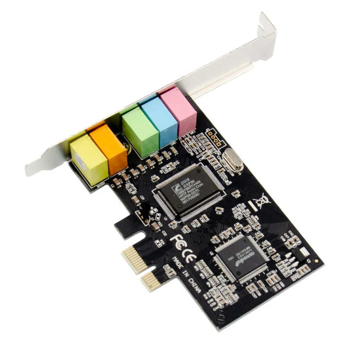 POWERTECH Κάρτα Επέκτασης Ήχου PCIe 2x Channel ST13