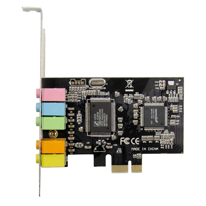 POWERTECH Κάρτα Επέκτασης Ήχου PCIe 2x Channel ST13