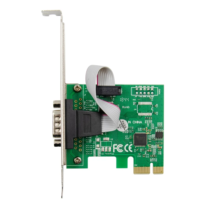 POWERTECH PCIe Serial Expansion Card ST328 (1x RS-232, ASIX AX99100)