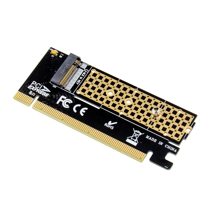 Κάρτα Δικτύου PCIe Powertech 16x σε M.2 M Key NVMe ST529