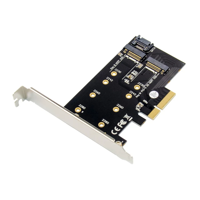 Controller PCIe Powertech 4x σε M.2 B & M Key ST59