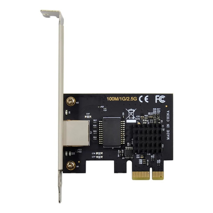Κάρτα Δικτύου PCIe Powertech σε RJ45 2.5G ST7266, RTL8125B