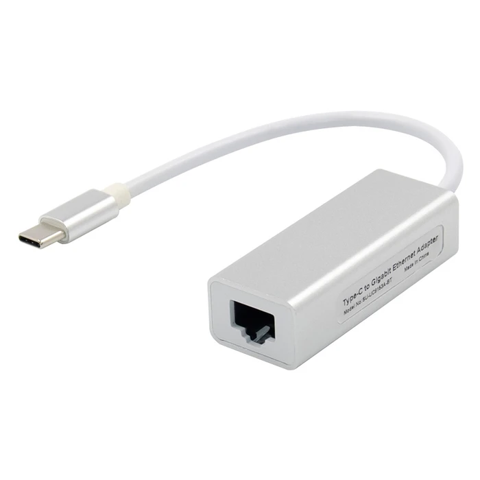 Κάρτα Δικτύου USB Type-C σε RJ45 ST735, 1000Mbps, RTL8153, ασημί
