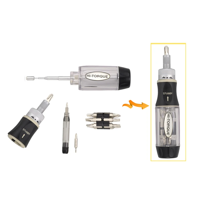 Σετ Κατσαβιδιών Sprotek 4 σε 1 STD-656, 19 τμχ