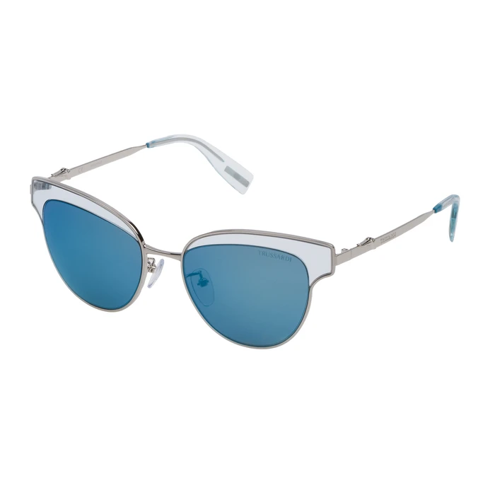 Γυναικεία Γυαλιά Ηλίου Trussardi Str18352579A (52/18/135 mm) Silver