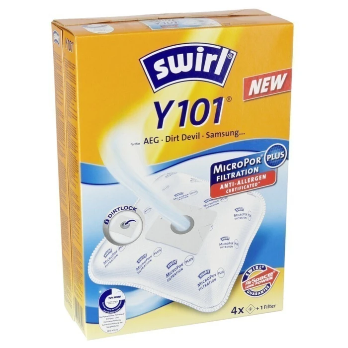 Σακούλες για Ηλεκτρική Σκούπα Swirl Y 101 MP Plus AirSpace
