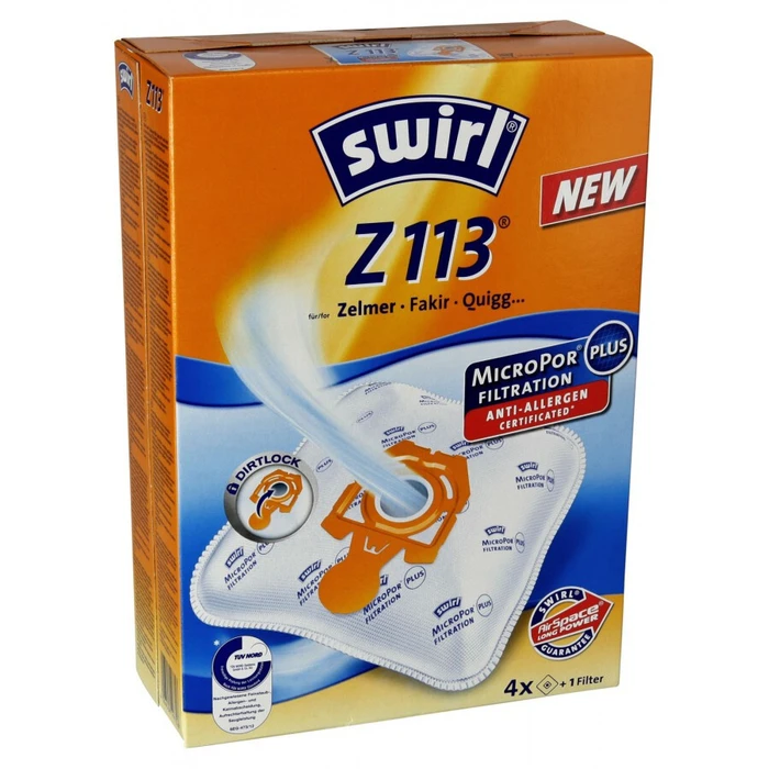 Σακούλες για Ηλεκτρική Σκούπα Swirl Z 113 MP Plus AirSpace