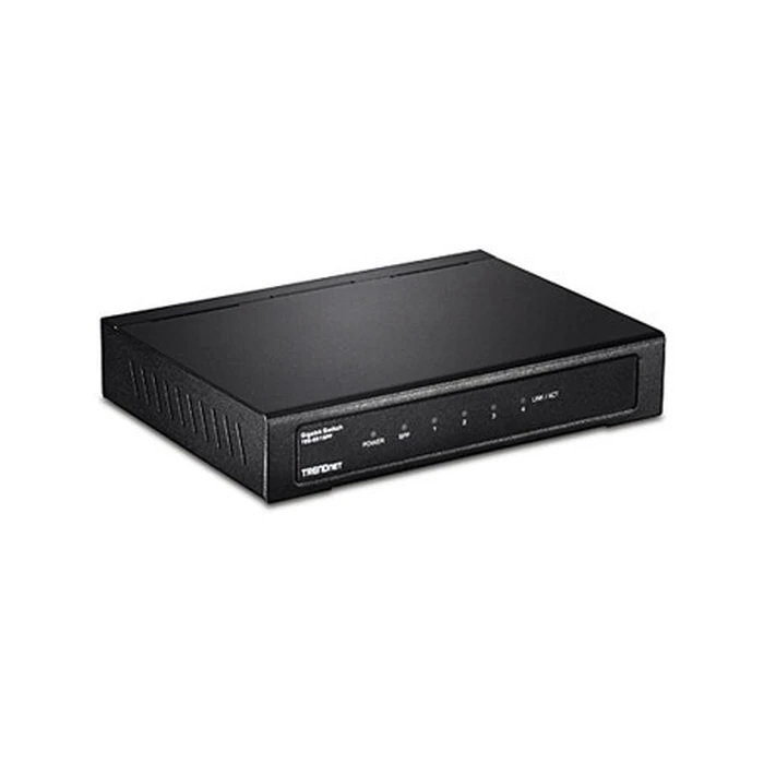 Network Switch 4-port Gbit 1 SFP Fanless Metal
