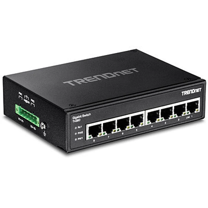 Network Switch 8-port Industrial Gbit Metal IP 30