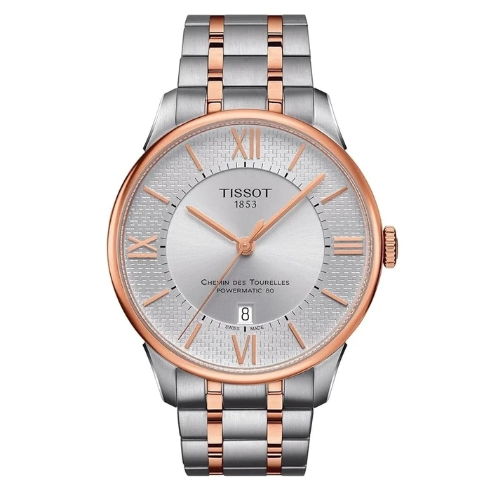 Ανδρικό Ρολόι Tissot T09940722080 (42mm) Μεταλλικό Μπρασελέ Ασημί