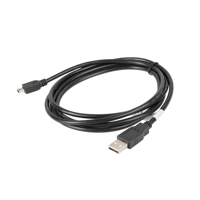 Καλώδιo USB Lanberg 2.0 MINI AM-BM5P 1.8M, BLACK CA-USBK-10CC-0018-BK