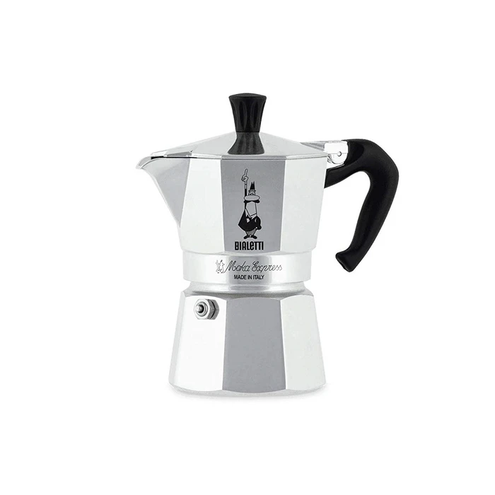 Μπρίκι Espresso Bialetti Moka Express 0.06 L Aluminium,Black