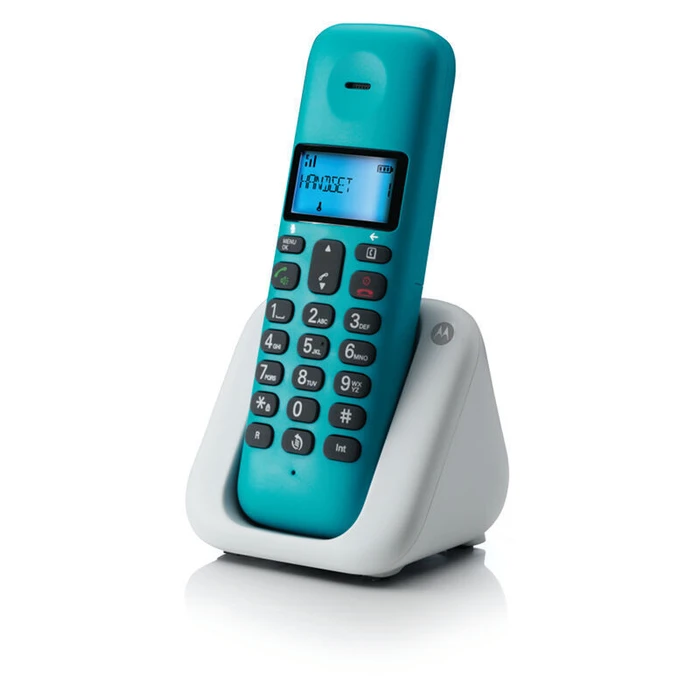 Ασύρματο Τηλέφωνο Motorola T301 Turquoise (Ελληνικό Μενού) με ανοιχτή ακρόαση