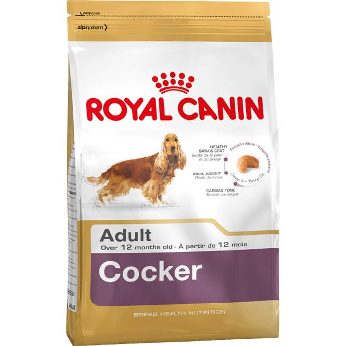 Ξηρά Τροφή Σκύλων Royal Canin Cocker Adult 12 kg Corn, Poultry, Rice