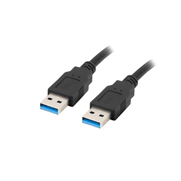 Καλώδιo USB Lanberg CA-USBA-30CU-0018-BK 1.8m 3.0 A Black