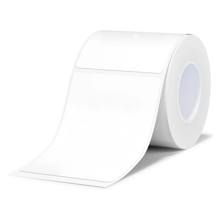 Αυτοκόλλητες Ετικέτες Niimbot Ρολό T40X60-125-Wh, 40X60Mm, 125 Ετικέτες, Λευκό