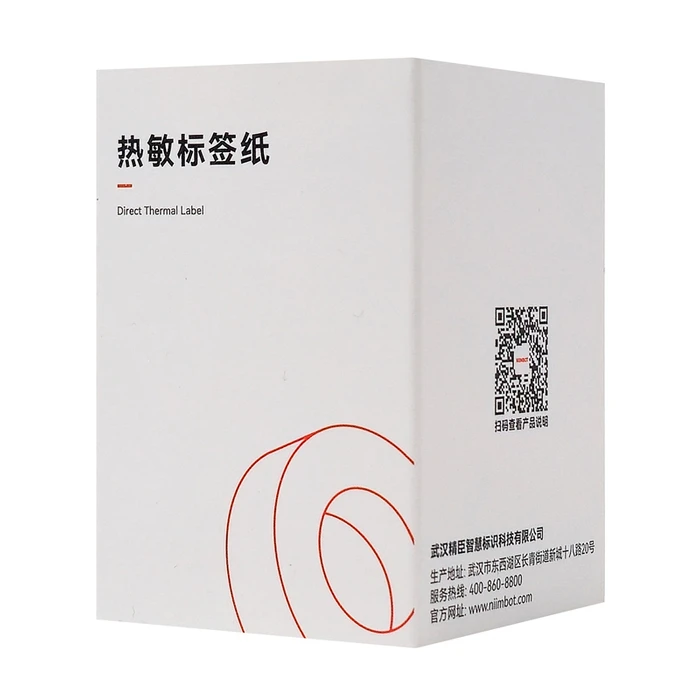 Αυτοκόλλητες Ετικέτες Niimbot Ρολό T60X80-95-Wh, 60X80Mm, 95 Ετικέτες, Λευκό