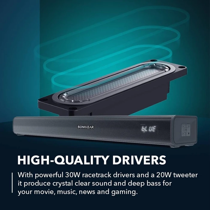 Ηχόμπαρα Sonicgear 2.0ch Hd Sonic Bar Hd 2000