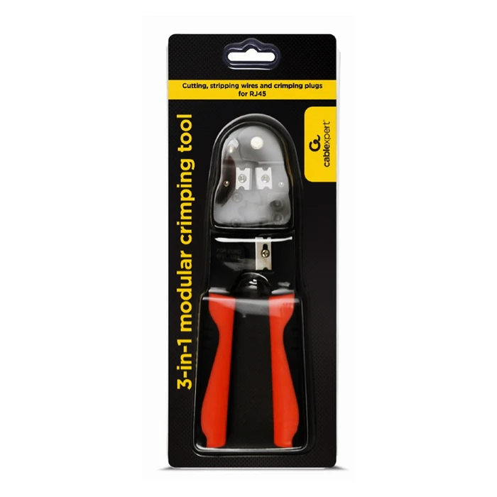 Πρέσα Ακροδεκτών Cablexpert 3-In-1 Modular Crimping Tool Rj45