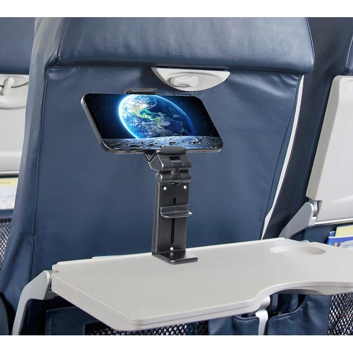 Βάση Γραφείου για Κινητό Gembird MULTIFUNCTIONAL Black